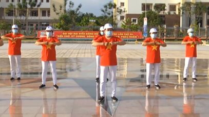 Bài tập: Vượt Qua Nỗi Sợ nCoV – Trung tâm Văn hóa  – Thể thao và Truyền thanh huyện Giồng Trôm