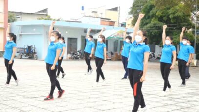 Bài tập: Vượt Qua Nỗi Sợ nCoV –  Trung tâm Văn Hóa  – Thể thao và Truyền thanh huyện Mỏ Cày Nam