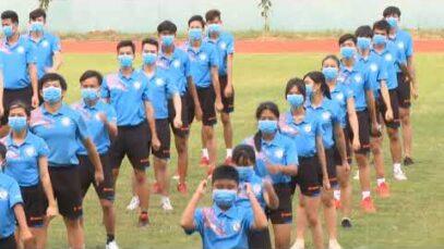 Bài tập: Vượt Qua Nỗi Sợ nCoV – Trường Năng khiếu – Thể dục thể thao tỉnh Bến Tre