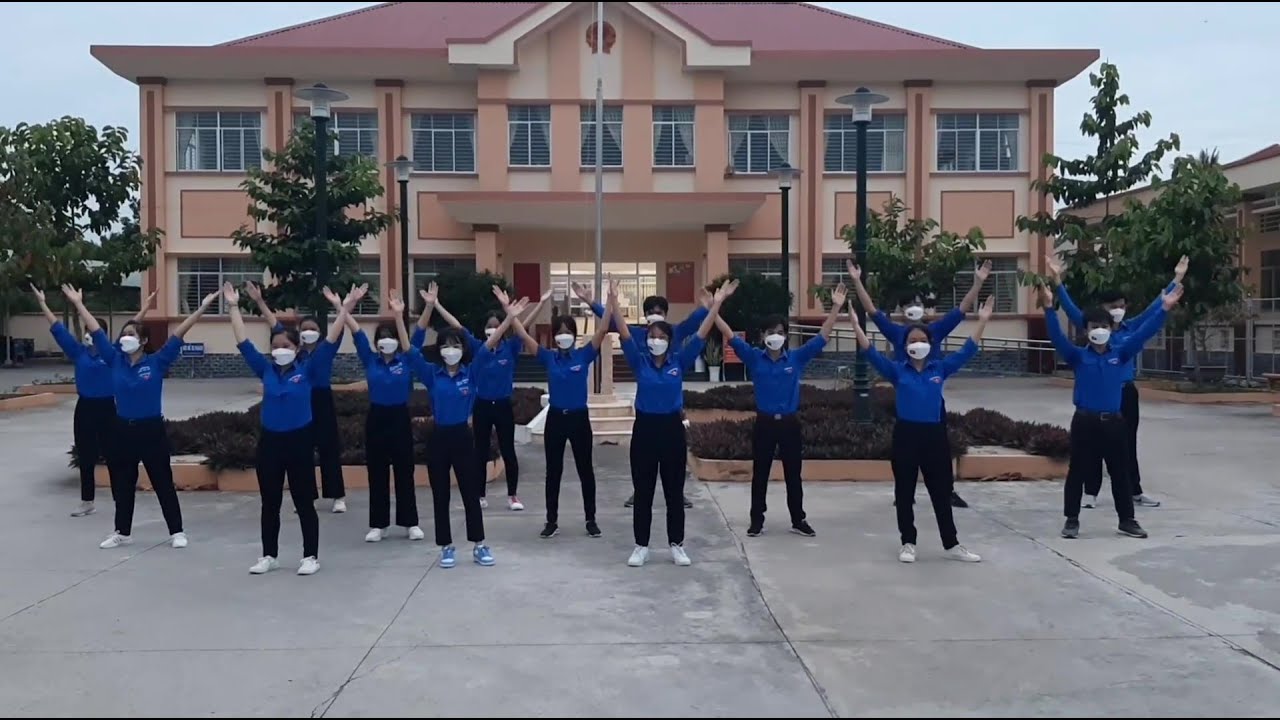 #15 Trường THCS và THPT Long Bình, huyện Gò Công Tây cùng “Tuổi Trẻ Tiền Giang – Vượt Qua Nỗi Sợ nCoV”