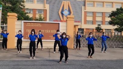 #9 Trường THPT Tân Hiệp, huyện Châu Thành cùng “Tuổi Trẻ Tiền Giang – Vượt Qua Nỗi Sợ nCoV”