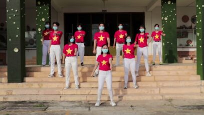 Câu Lạc Bộ Đội, Nhóm Trung Tâm Hoạt Động Thanh Thiếu Nhi Tỉnh cùng “Bến Tre – Vượt Qua Nỗi Sợ nCoV”