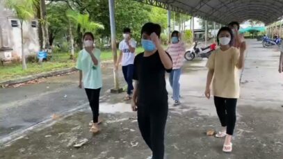 Chi Đoàn 11A4, Đoàn trường THPT Vĩnh Thắng cùng “Kiên Giang – Vượt Qua Nỗi Sợ nCoV”