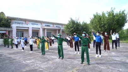 Chi đoàn 12A8 – Trường THPT An Biên  cùng “Kiên Giang – Vượt Qua Nỗi Sợ nCoV”