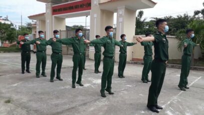 Chi đoàn Đồn Biên phòng Nam Du cùng “Kiên Giang – Vượt Qua Nỗi Sợ nCoV”