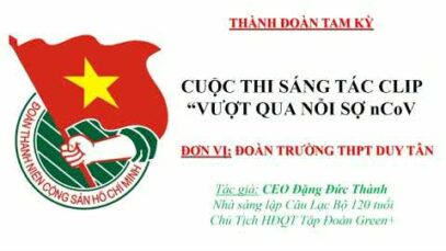 Trường THPT Duy Tân (Tam Kỳ) cùng “Quảng Nam – Vượt Qua Nỗi Sợ nCoV”
