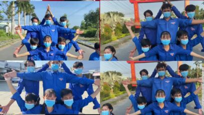 Xã Đoàn Vĩnh Hòa Hưng Nam cùng “Kiên Giang – Vượt Qua Nỗi Sợ nCoV”