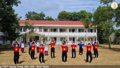 #13 Trường THPT Quang Trung- Huyện Đức Linh cùng “Bình Thuận – Vượt Qua Nỗi Sợ nCoV”