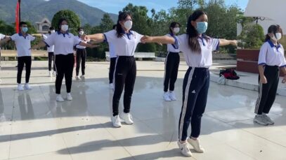 #2 Trường THPT Hàm Thuận Nam cùng “Bình Thuận – Vượt Qua Nỗi Sợ nCoV”