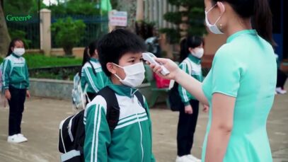 #17 Trường Tiểu học Nguyễn Bá Ngọc – huyện Đắk Mil cùng “Sức Sống Đắk Nông – Lửa hồng chiến thắng nCoV”