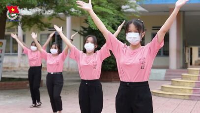 #2 Trường PTDTNT THCS và THPT huyện Cư Jút cùng “Sức Sống Đắk Nông – Lửa hồng chiến thắng nCoV”