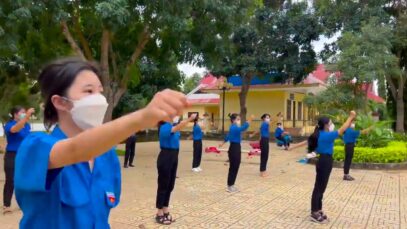 #47 Trường THPT KRông Nô – huyện KRông Nô cùng “Sức Sống Đắk Nông – Lửa hồng chiến thắng nCoV”